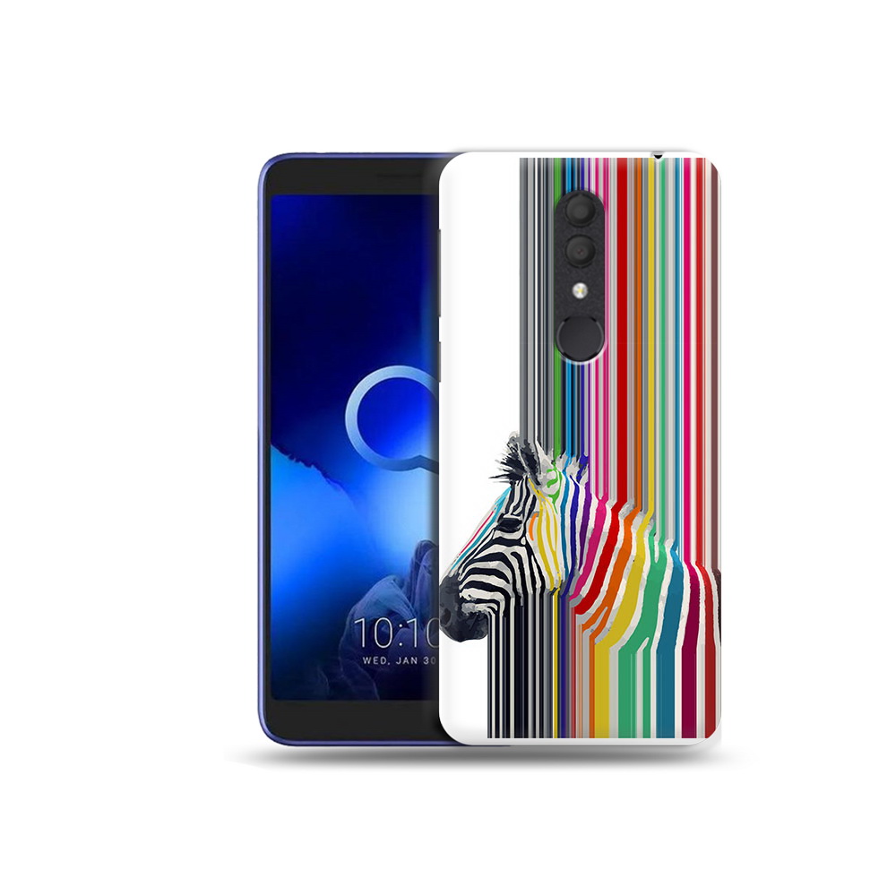 

Чехол MyPads Tocco для Alcatel 1X радужная зебра (PT133941.659.565), Прозрачный, Tocco