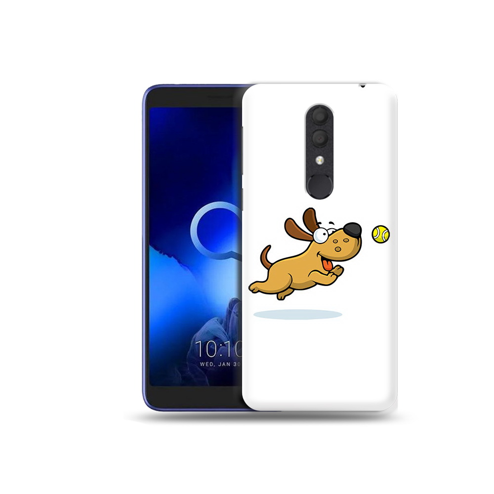 

Чехол MyPads Tocco для Alcatel 1X пёсик (PT133941.659.563), Прозрачный, Tocco