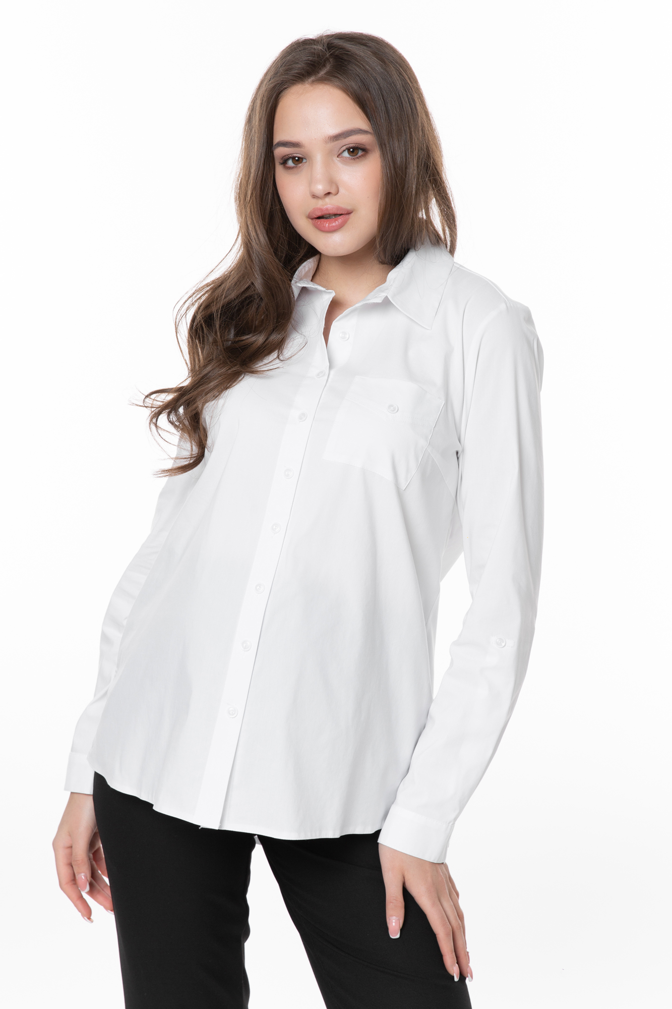 фото Рубашка для беременных женская mama's fantasy 1603mf белая 42 ru