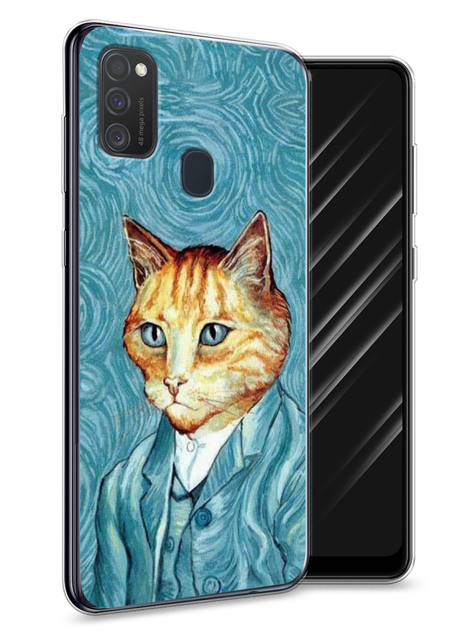 

Чехол Awog на Samsung Galaxy M21/M30s "Кот Ван Гог", Разноцветный, 29750-2