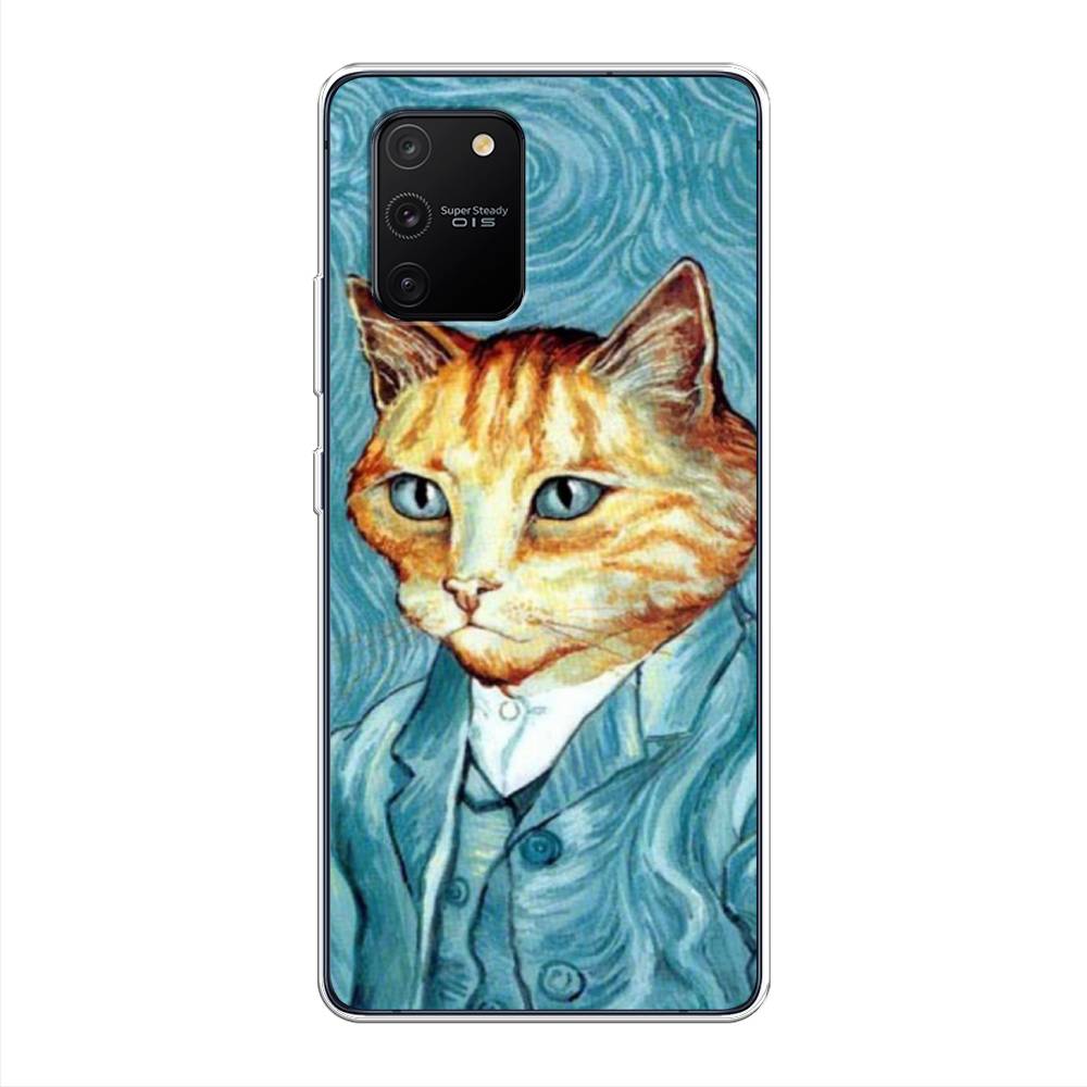 

Чехол Awog на Samsung Galaxy A91/S10 Lite "Кот Ван Гог", Разноцветный, 29950-2