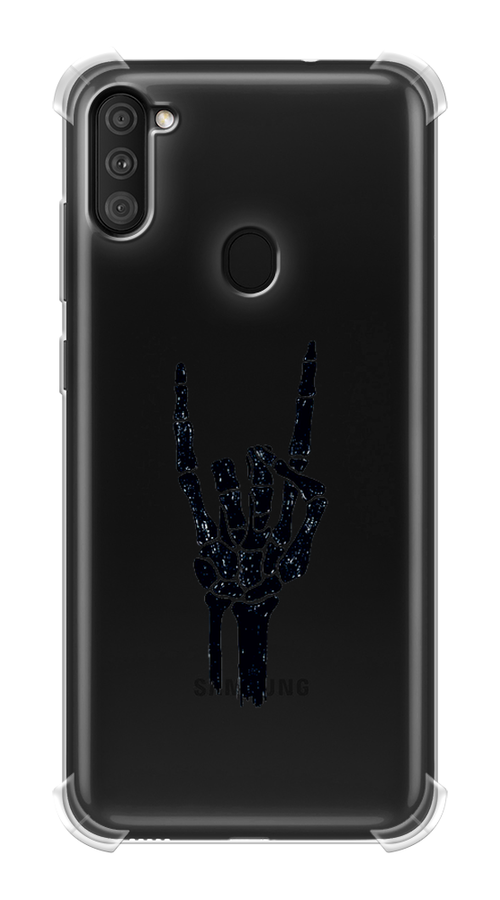 

Чехол Awog на Samsung Galaxy A11 / Самсунг A11 "Rock for a skeleton", Разноцветный, 2100151-1