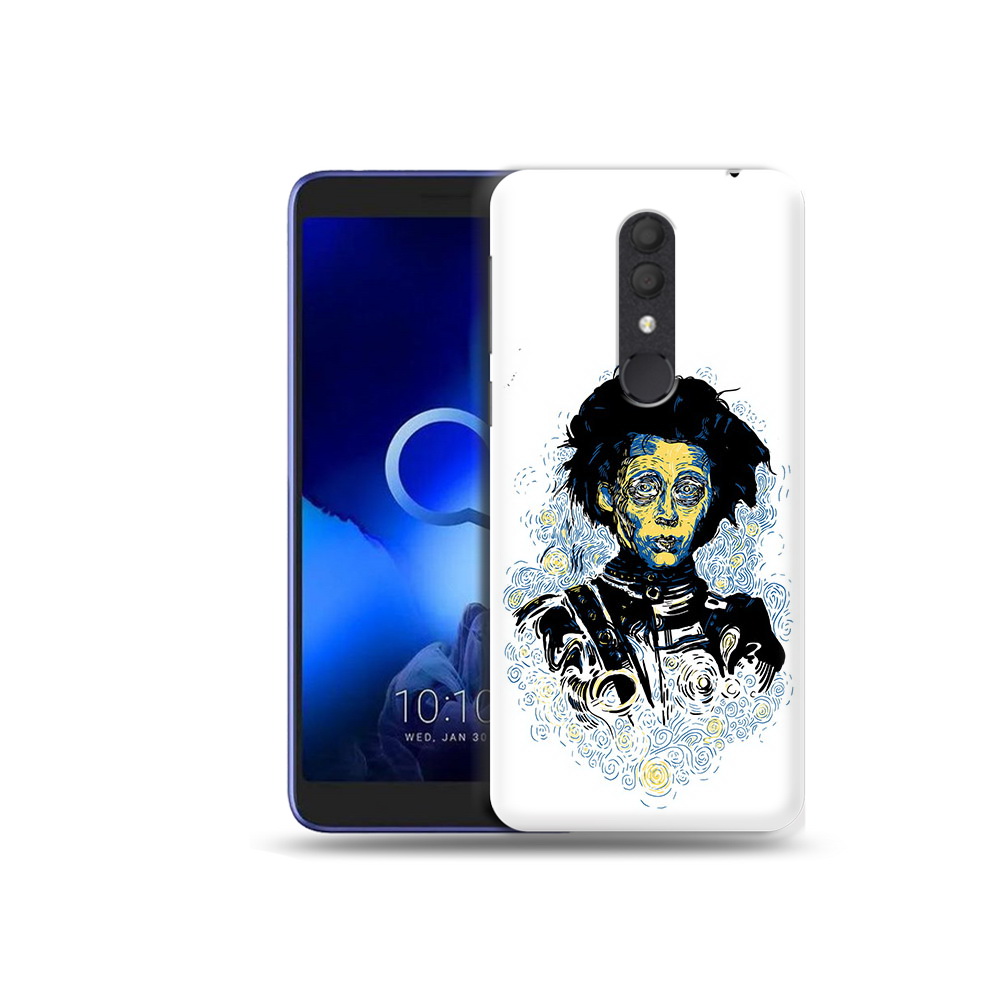 

Чехол MyPads Tocco для Alcatel 1X парень черно-белый абстракция (PT133941.659.535), Прозрачный, Tocco
