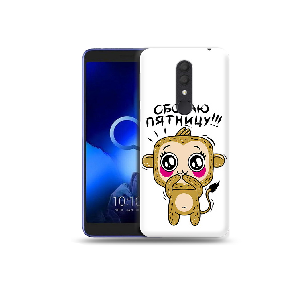 

Чехол MyPads Tocco для Alcatel 1X обожаю пятницу (PT133941.659.525), Прозрачный, Tocco