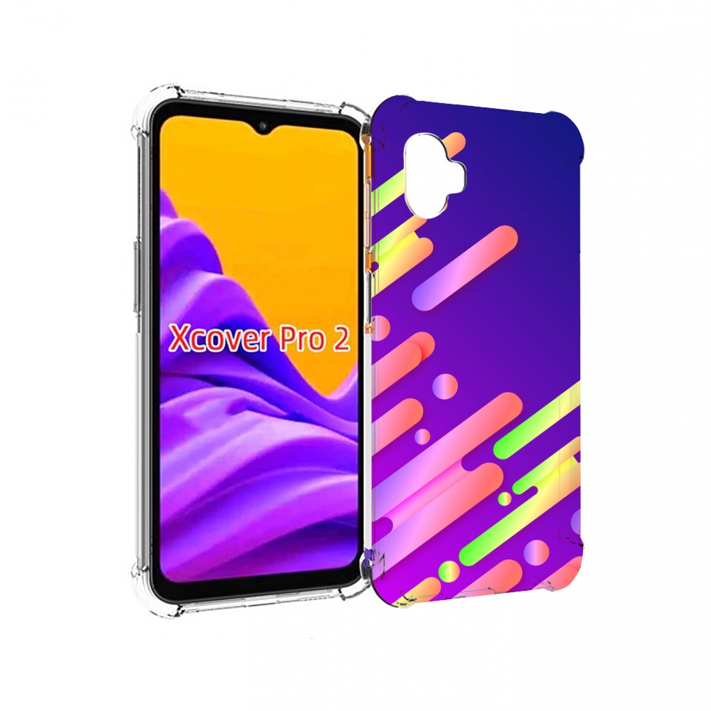 

Чехол MyPads неоновый-фон для Samsung Galaxy Xcover Pro 2, Прозрачный, Tocco