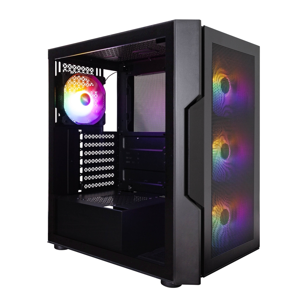 

Корпус компьютерный 1STPLAYER TRILOBITE T7-P Black, T7-P