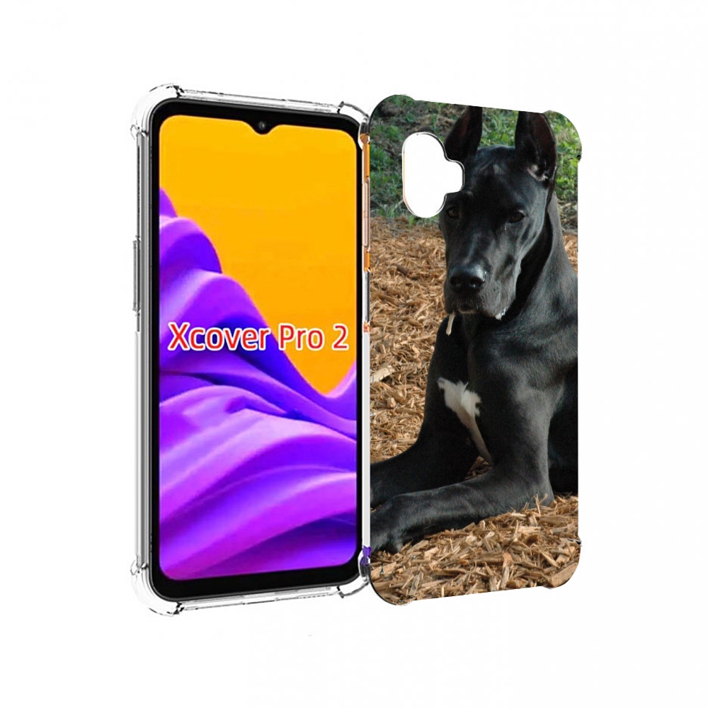 

Чехол MyPads немецкии дог для Samsung Galaxy Xcover Pro 2, Прозрачный, Tocco