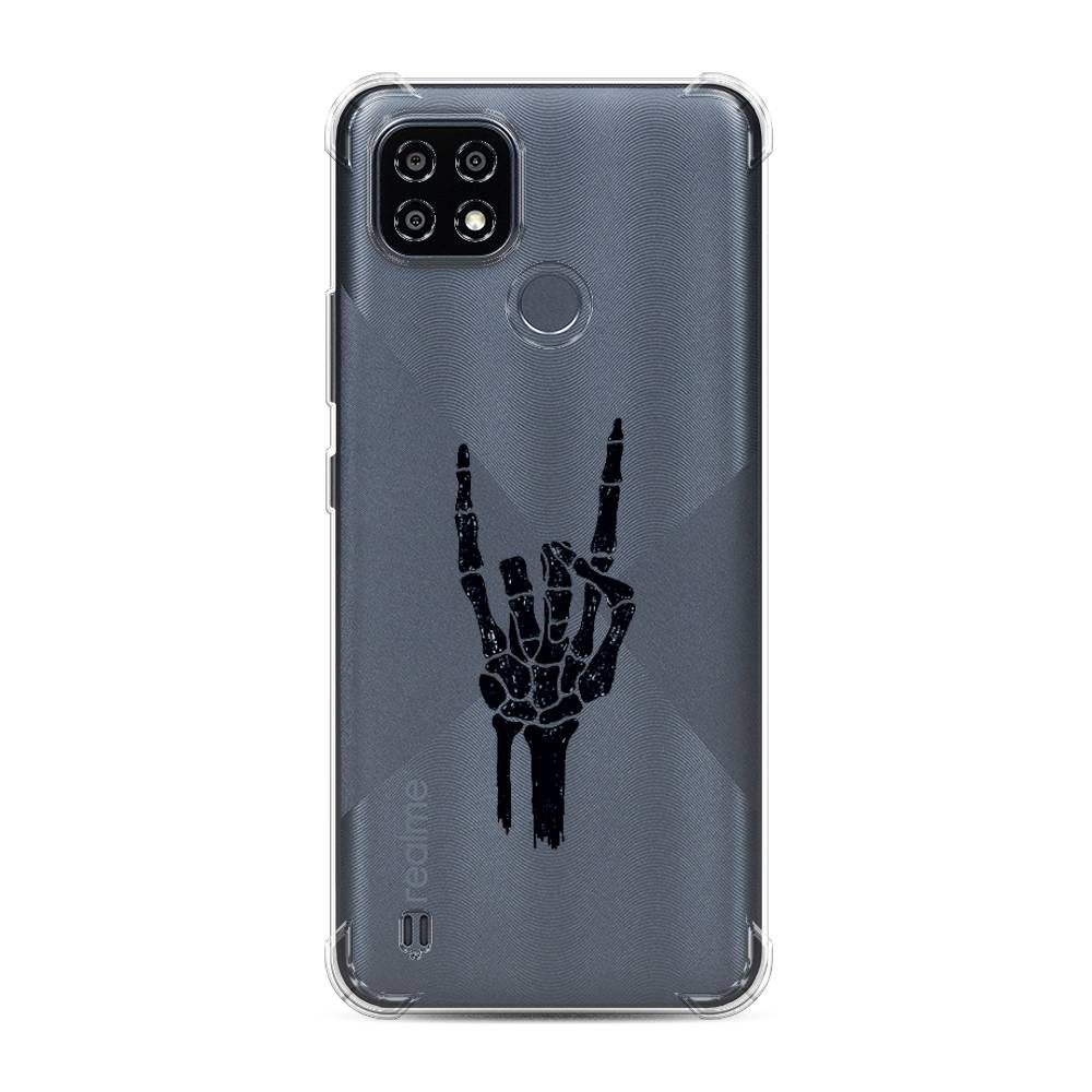 

Чехол Awog на Realme C21Y/C25Y "Rock for a skeleton", Разноцветный, 256851-1