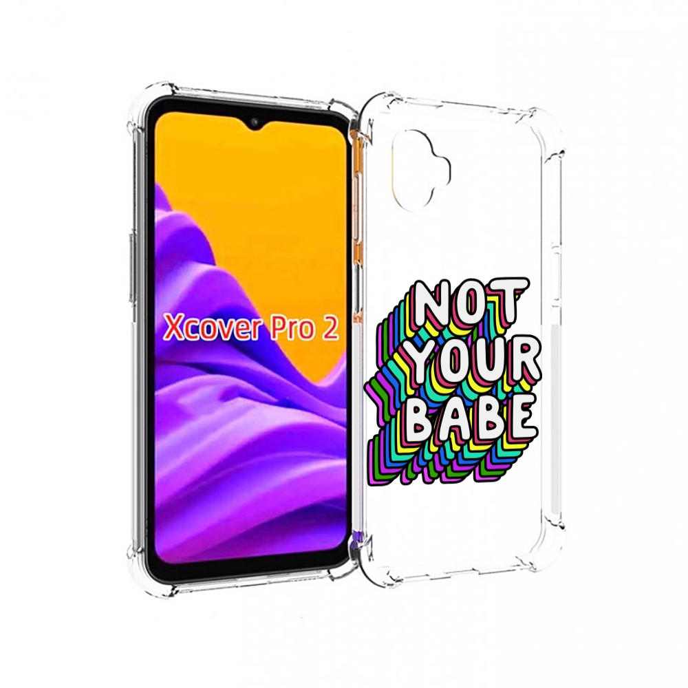 

Чехол MyPads не-твоя-девочка для Samsung Galaxy Xcover Pro 2, Прозрачный, Tocco