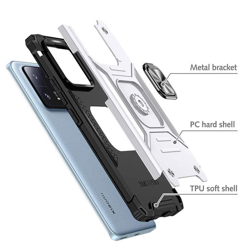

Противоударный чехол Legion Case для Xiaomi 13 Pro серебряный, Серебристый, 383592813