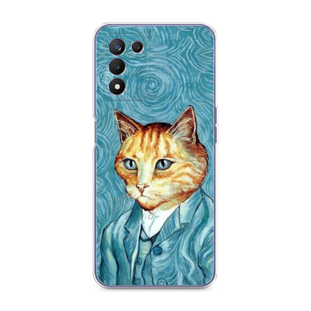 

Чехол Awog на Realme Q3s "Кот Ван Гог", Разноцветный, 257950-2