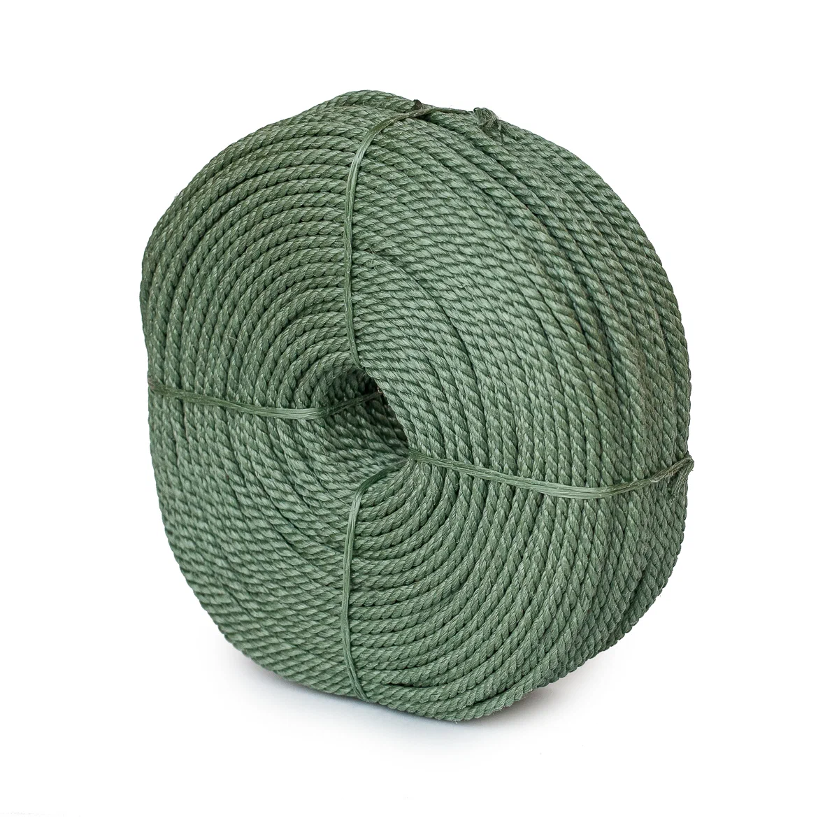 Канат крученый Петроканат Danline 4 мм, 200 м, зеленый