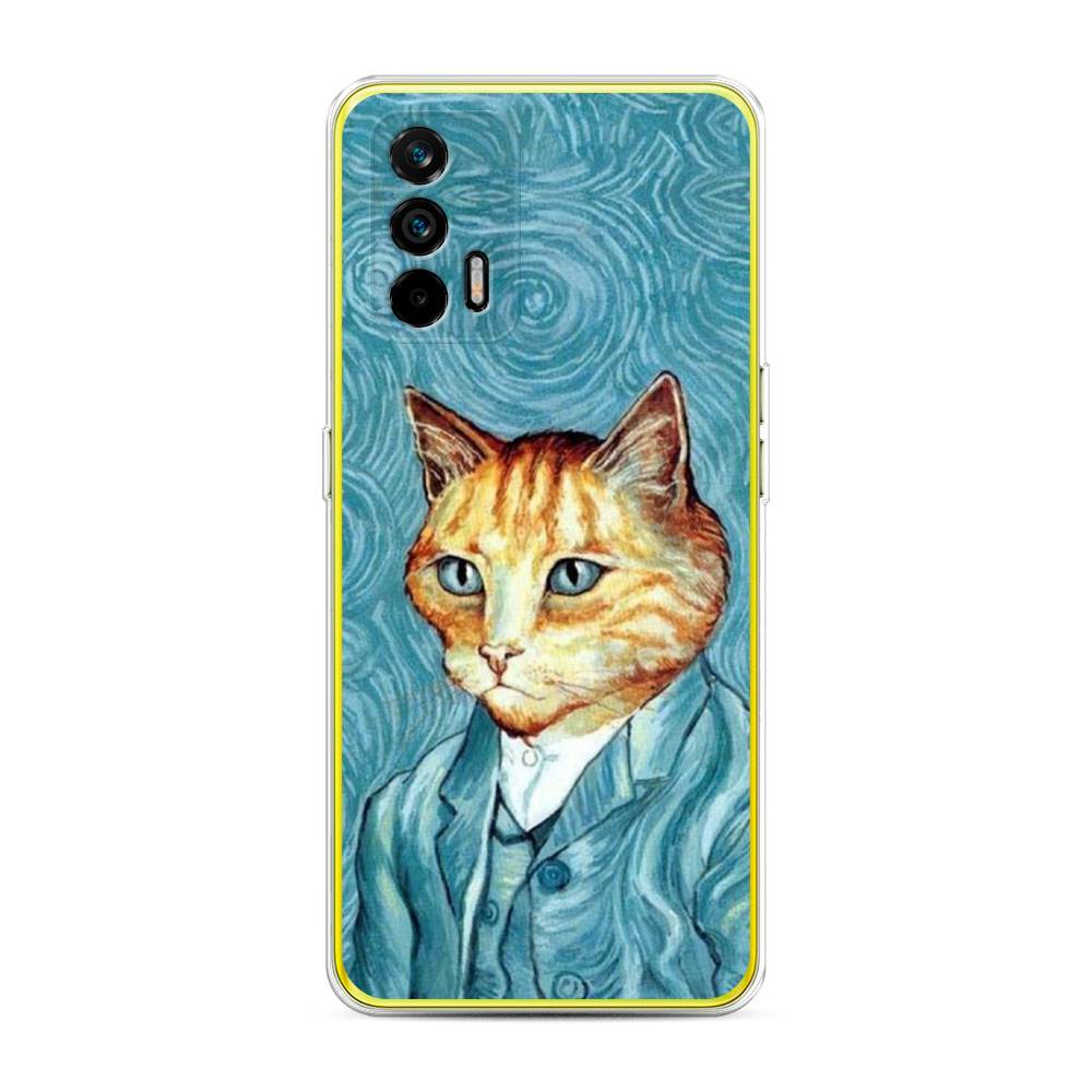 

Чехол Awog на Realme Q3 Pro "Кот Ван Гог", Разноцветный, 256550-2