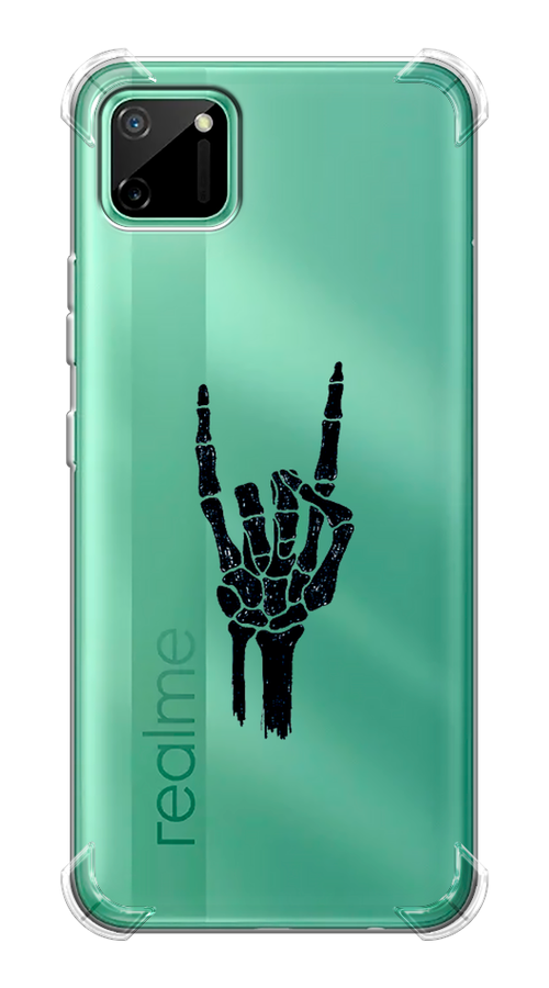 

Чехол Awog на Realme C11 2020 "Rock for a skeleton", Разноцветный, 253851-1