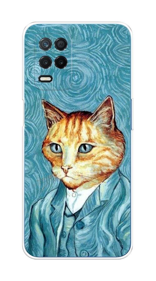 

Чехол Awog на Realme 8 5G/Narzo 30 5G "Кот Ван Гог", Разноцветный, 257150-2