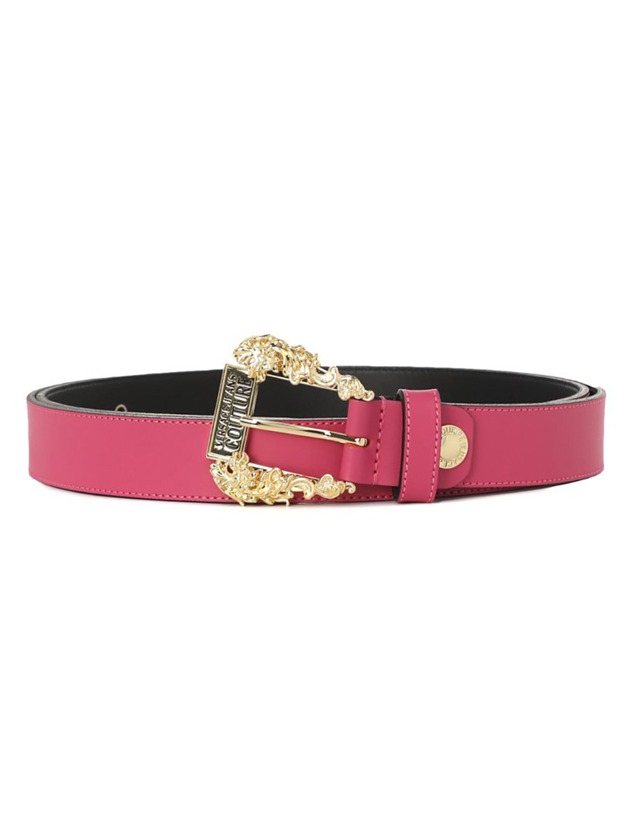 

Ремень женский Versace Jeans Couture 72VA6F01 розово-фиолетовый 80, 72VA6F01