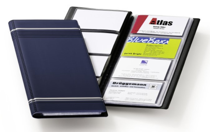 

Durable Визитница VISIFIX на 96 карточек, 250x118 мм Синий