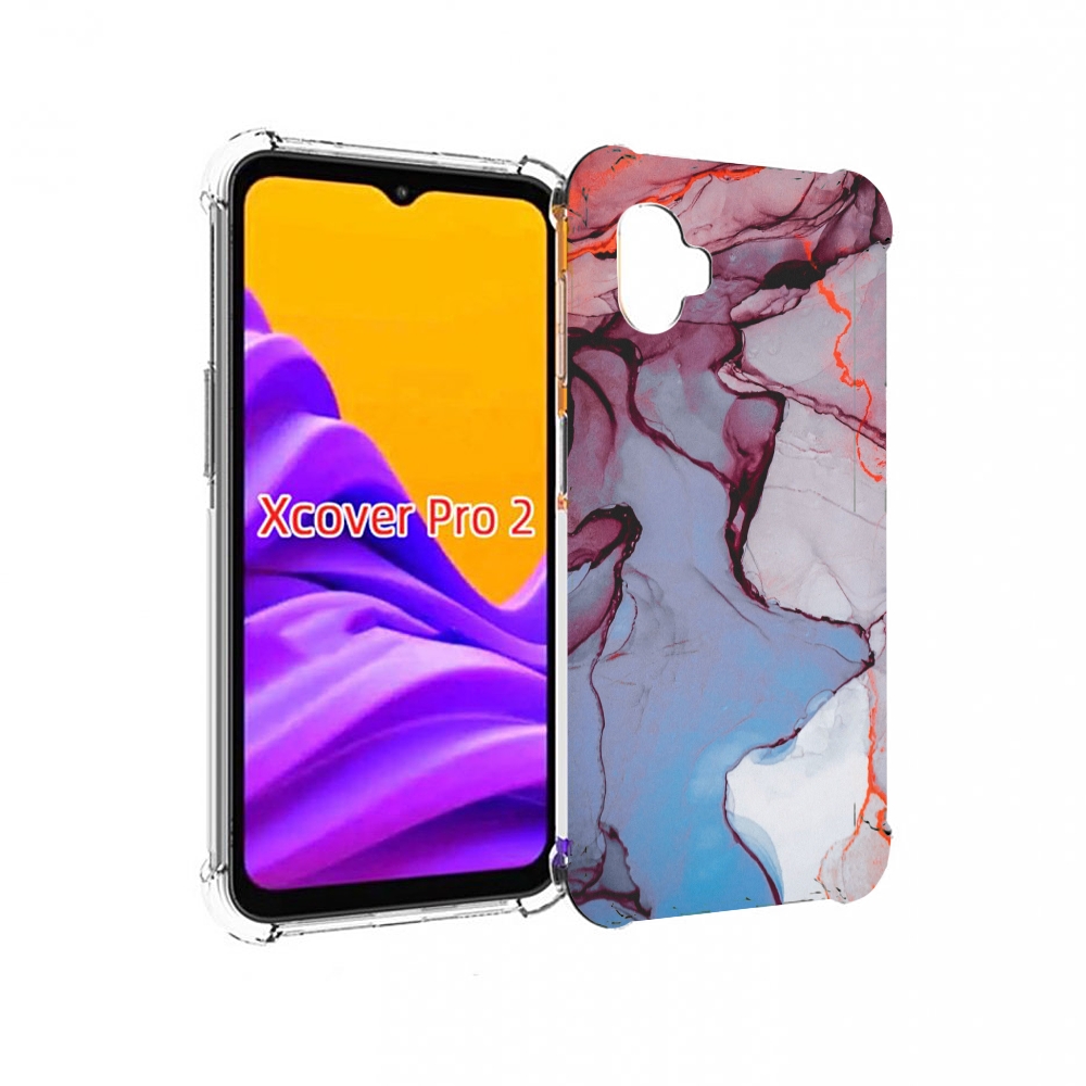 

Чехол MyPads мраморный рисунок для Samsung Galaxy Xcover Pro 2, Прозрачный, Tocco