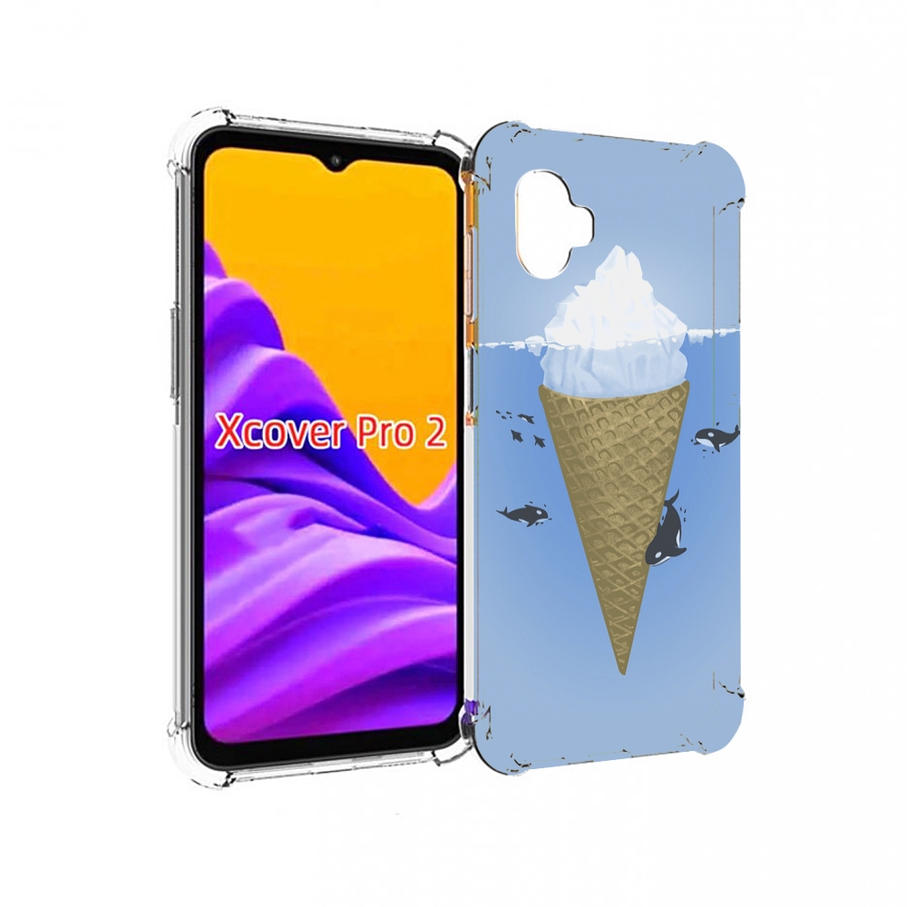

Чехол MyPads мороженное-у-косаток для Samsung Galaxy Xcover Pro 2, Прозрачный, Tocco