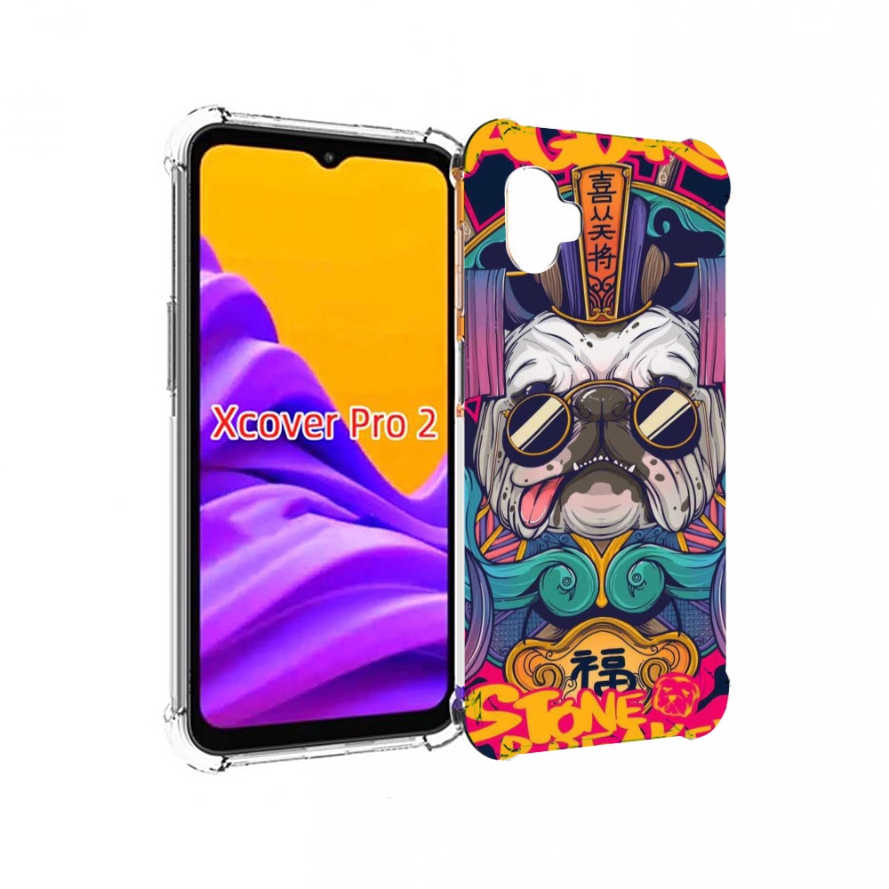 

Чехол MyPads мопс агро яркая для Samsung Galaxy Xcover Pro 2, Прозрачный, Tocco