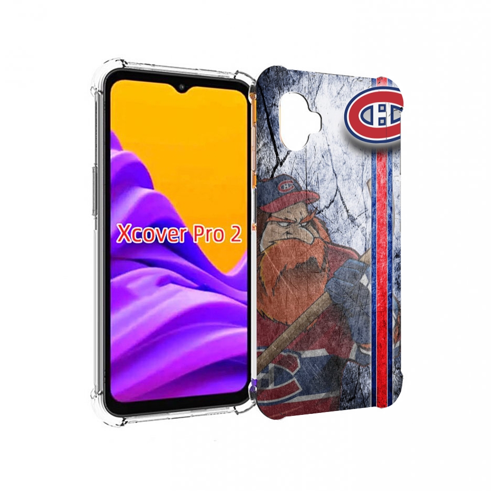

Чехол MyPads монреаль канадиенс для Samsung Galaxy Xcover Pro 2, Прозрачный, Tocco
