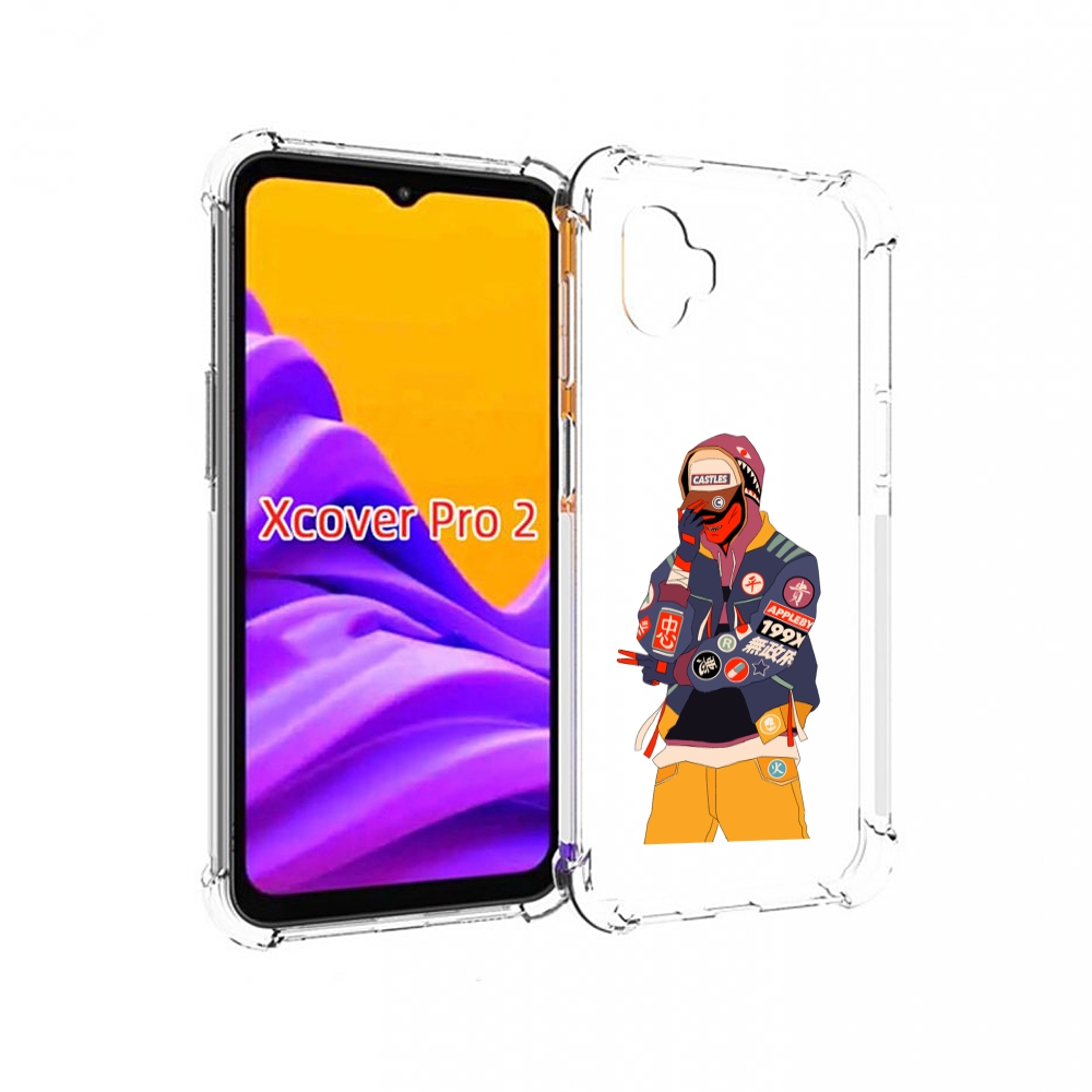 

Чехол MyPads модник для Samsung Galaxy Xcover Pro 2, Прозрачный, Tocco