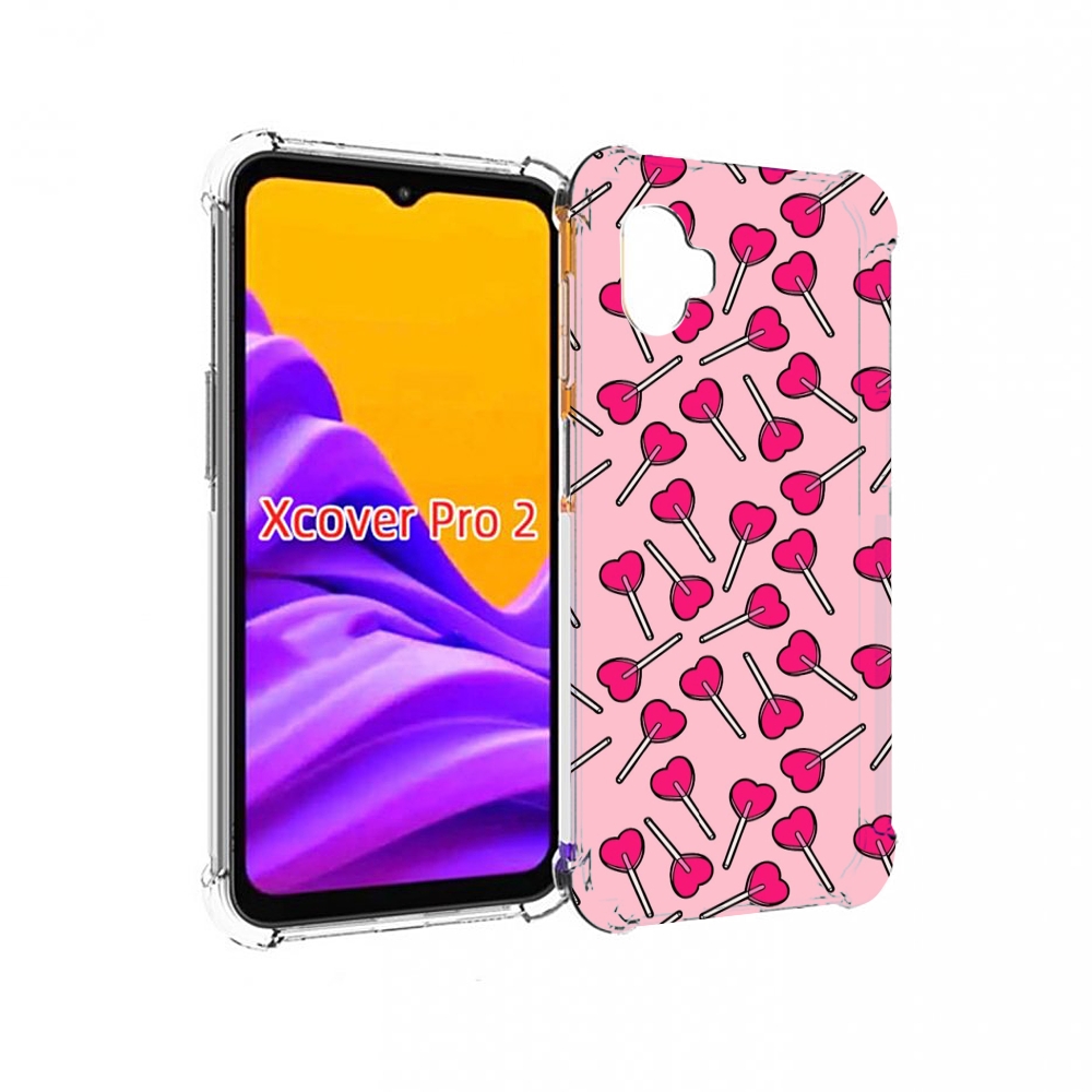 

Чехол MyPads много лединцов для Samsung Galaxy Xcover Pro 2, Прозрачный, Tocco