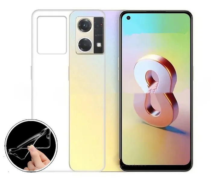 

Бампер MyPads Tocco для OPPO Reno 8 ультра-тонкий, прозрачный