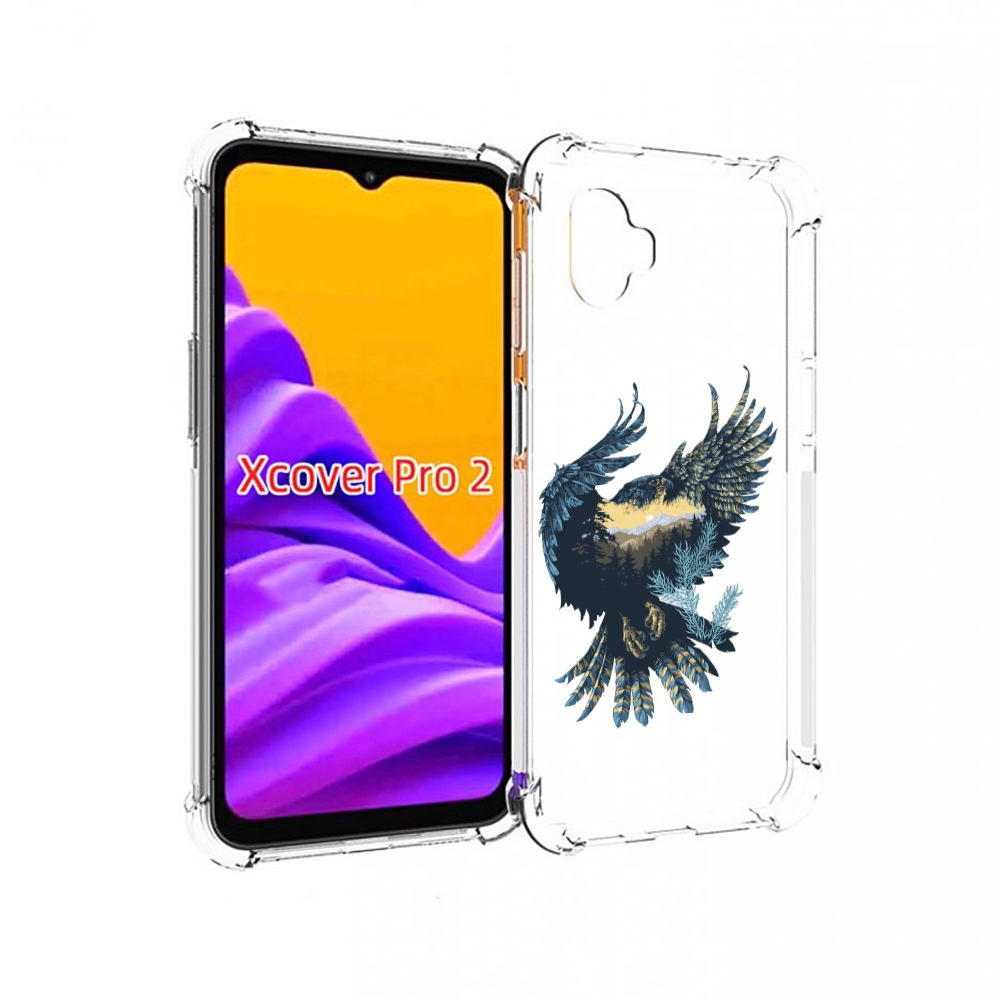 

Чехол MyPads мирок в соколе для Samsung Galaxy Xcover Pro 2, Прозрачный, Tocco