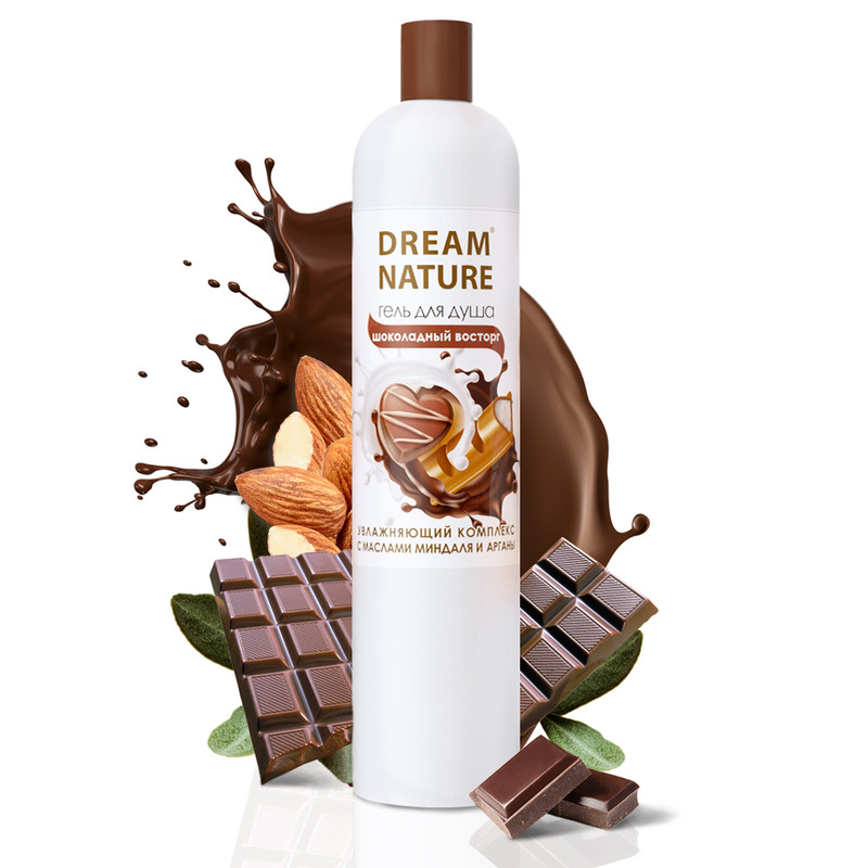 

Гель для душа Dream Nature «Шоколадный восторг», 400 мл 6769460