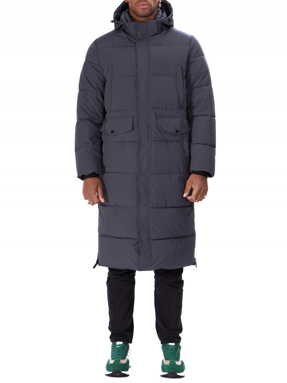 

Куртка мужская NoBrand AD7708 серая 3XL, AD7708