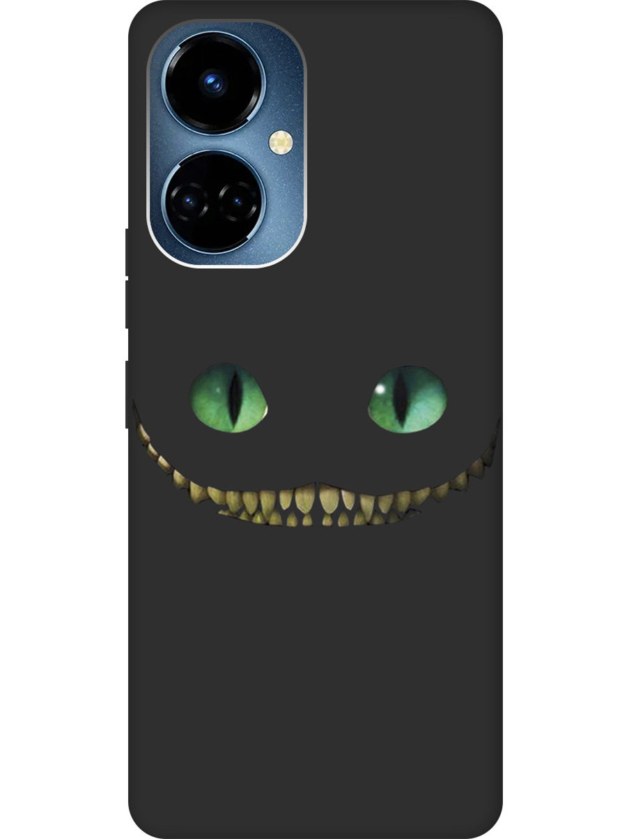 

Силиконовый чехол на Tecno Camon 19 / 19 Pro с рисунком "Cheshire Cat" Soft Touch черный, Черный;зеленый, 20011879