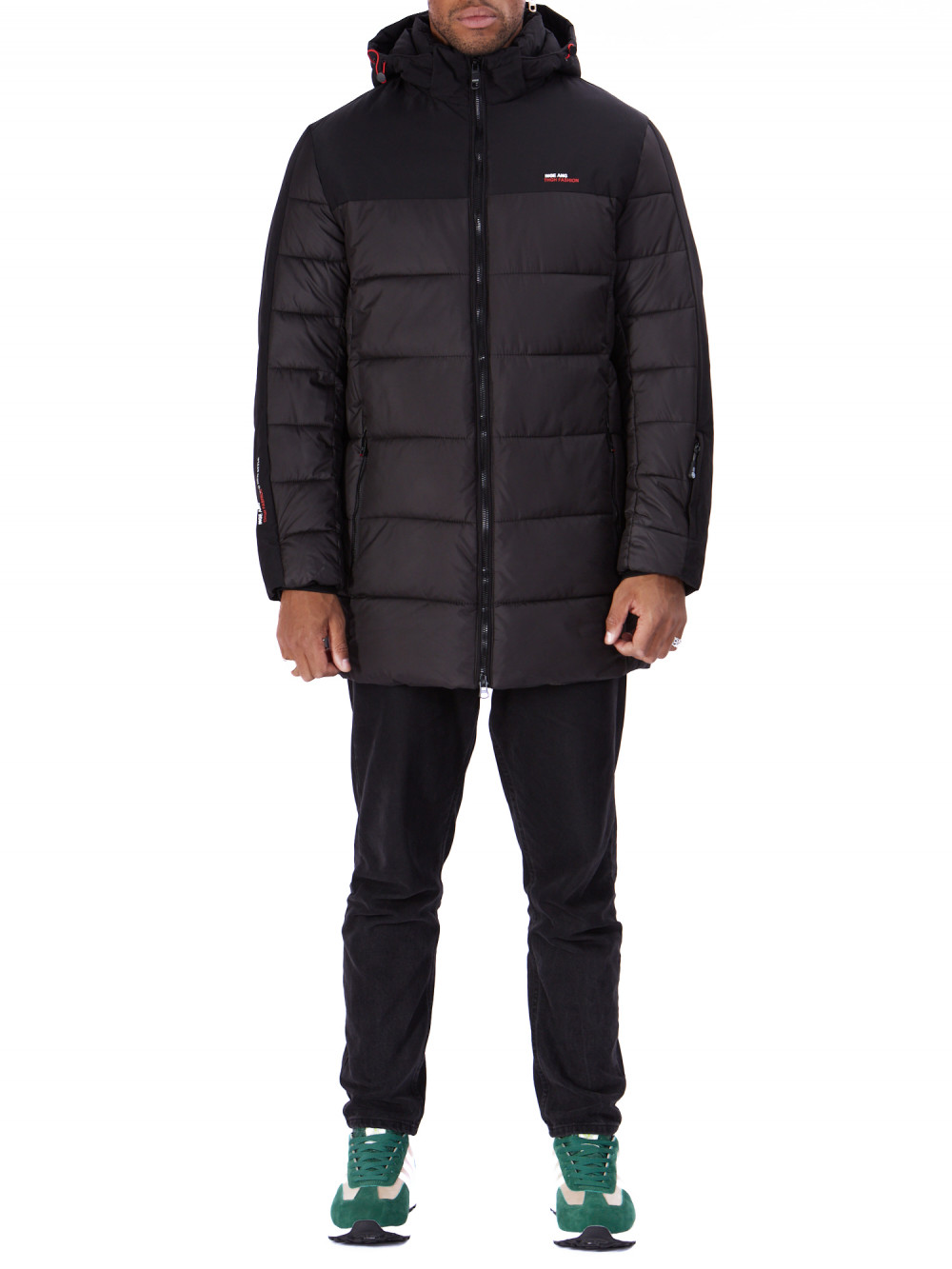

Куртка мужская NoBrand AD2237 черная XXL, AD2237