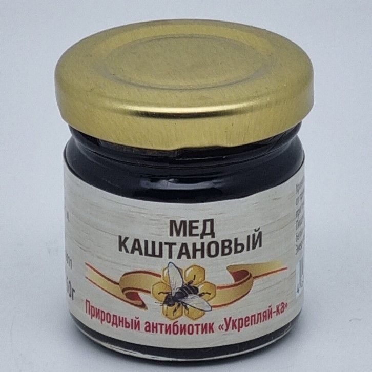 

Мед Кладовая Кавказа микс каштан Укрепляй-ка, 50 г