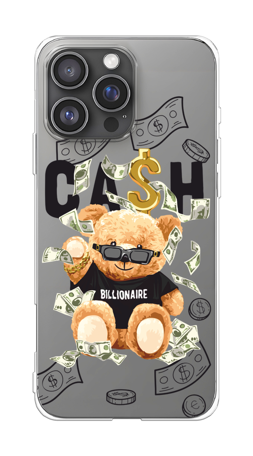 

Чехол на Apple iPhone 16 Pro Max "Big cash", Черный;серый;бежевый, 16350-1