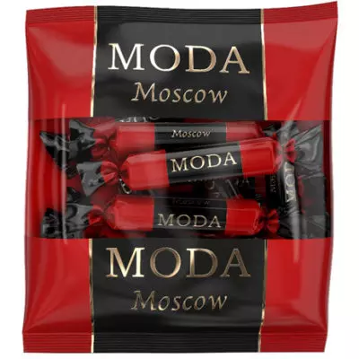 Шоколадные конфеты Moda глазированные 105 г в ассортименте