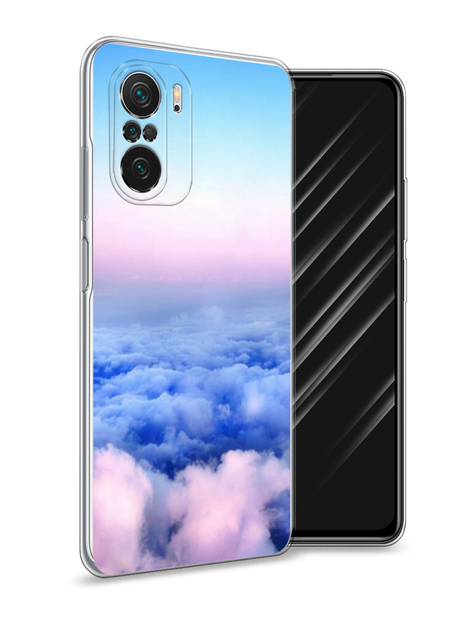 

Чехол Awog на Poco F3/Redmi K40/Mi 11i "Облака", Разноцветный, 312650-4