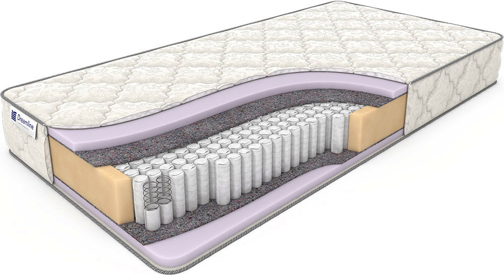 

Матрас Дримлайн Eco Foam S-1000 100х200х19, Белый, Eco Foam S1000