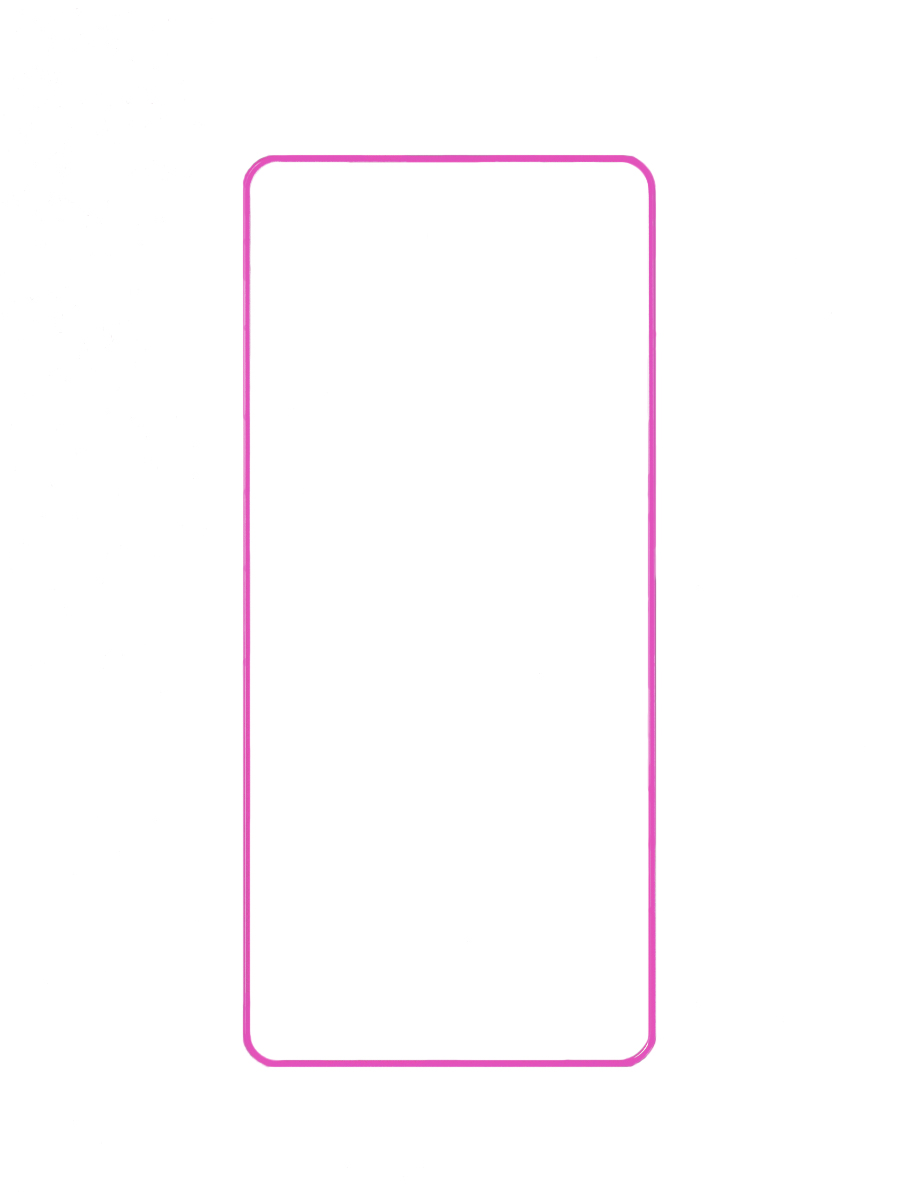 

Защитное стекло для Samsung Galaxy A51/A52/M31s с фиолетовой светящейся рамкой, ZTG-N-SAM-A515