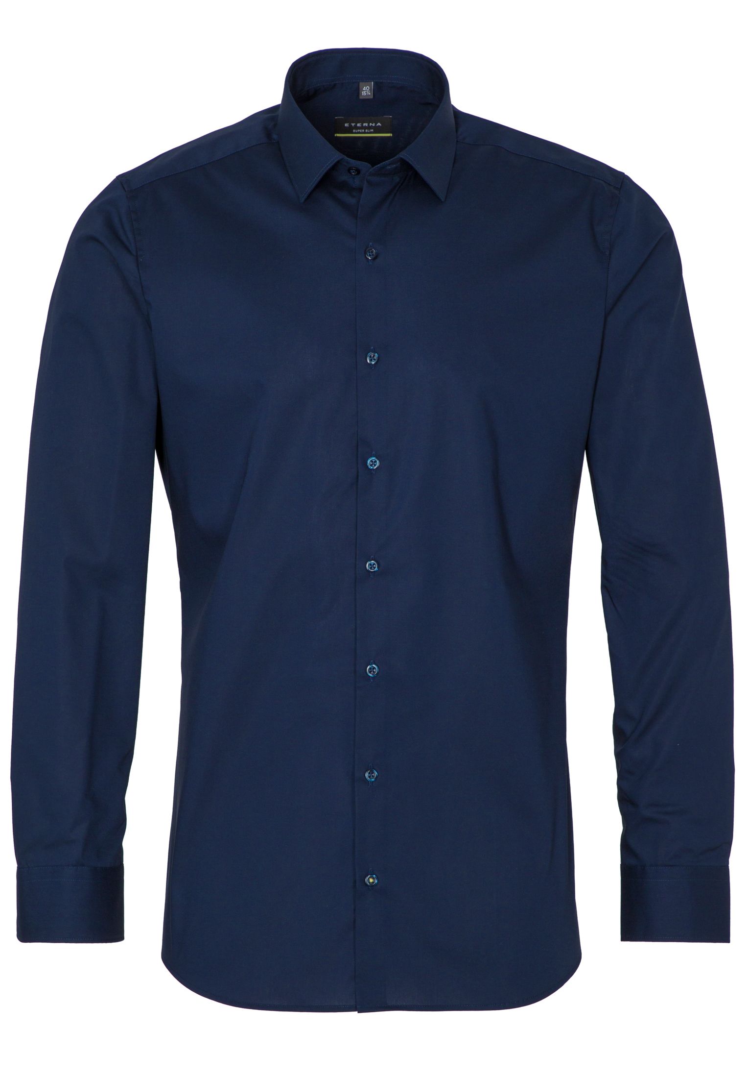 Рубашка мужская ETERNA 8424-19-Z181 синяя 38