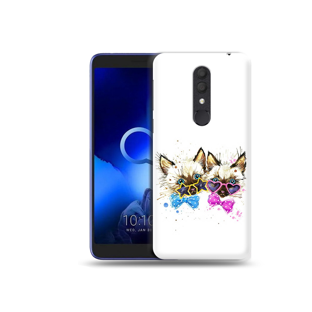 

Чехол MyPads Tocco для Alcatel 1X милые котята (PT133941.659.474), Прозрачный, Tocco