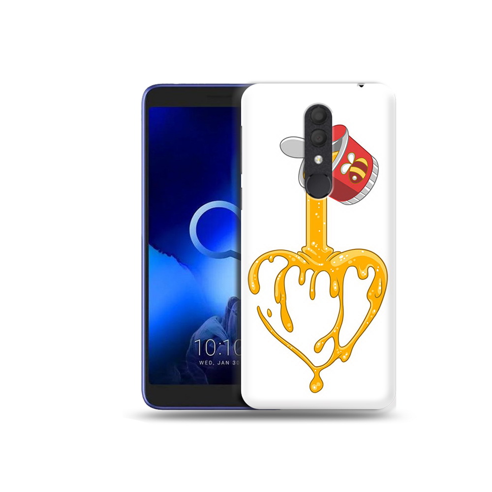 

Чехол MyPads Tocco для Alcatel 1X медовое сердце (PT133941.659.471), Прозрачный, Tocco