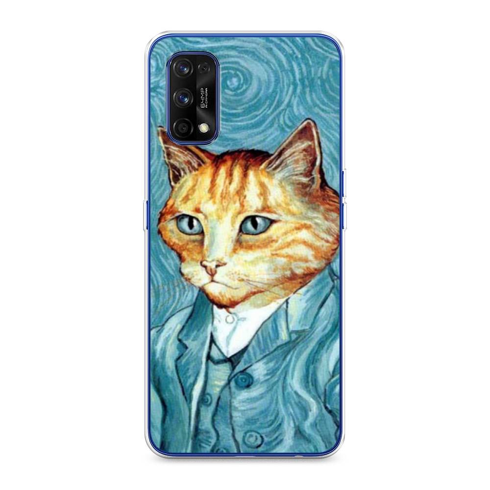 

Чехол Awog на Realme 7 Pro "Кот Ван Гог", Разноцветный, 254050-2