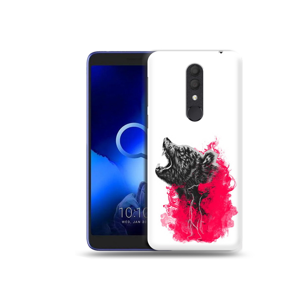 

Чехол MyPads Tocco для Alcatel 1X медведь в дымке (PT133941.659.463), Прозрачный, Tocco