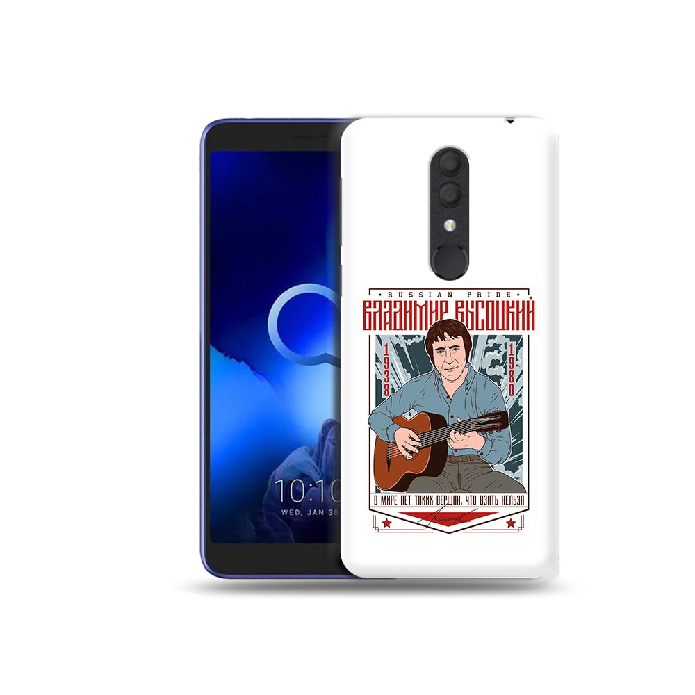 

Чехол MyPads Tocco для Alcatel 1X Владимир Высоцкий (PT133941.659.46), Прозрачный, Tocco