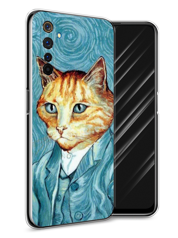

Чехол Awog на Realme 6 Pro "Кот Ван Гог", Разноцветный, 252850-2