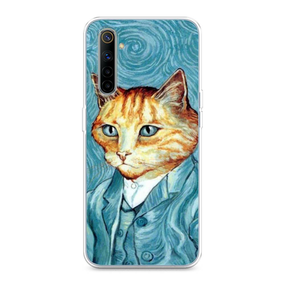 

Чехол Awog на Realme 6 "Кот Ван Гог", Разноцветный, 252750-2