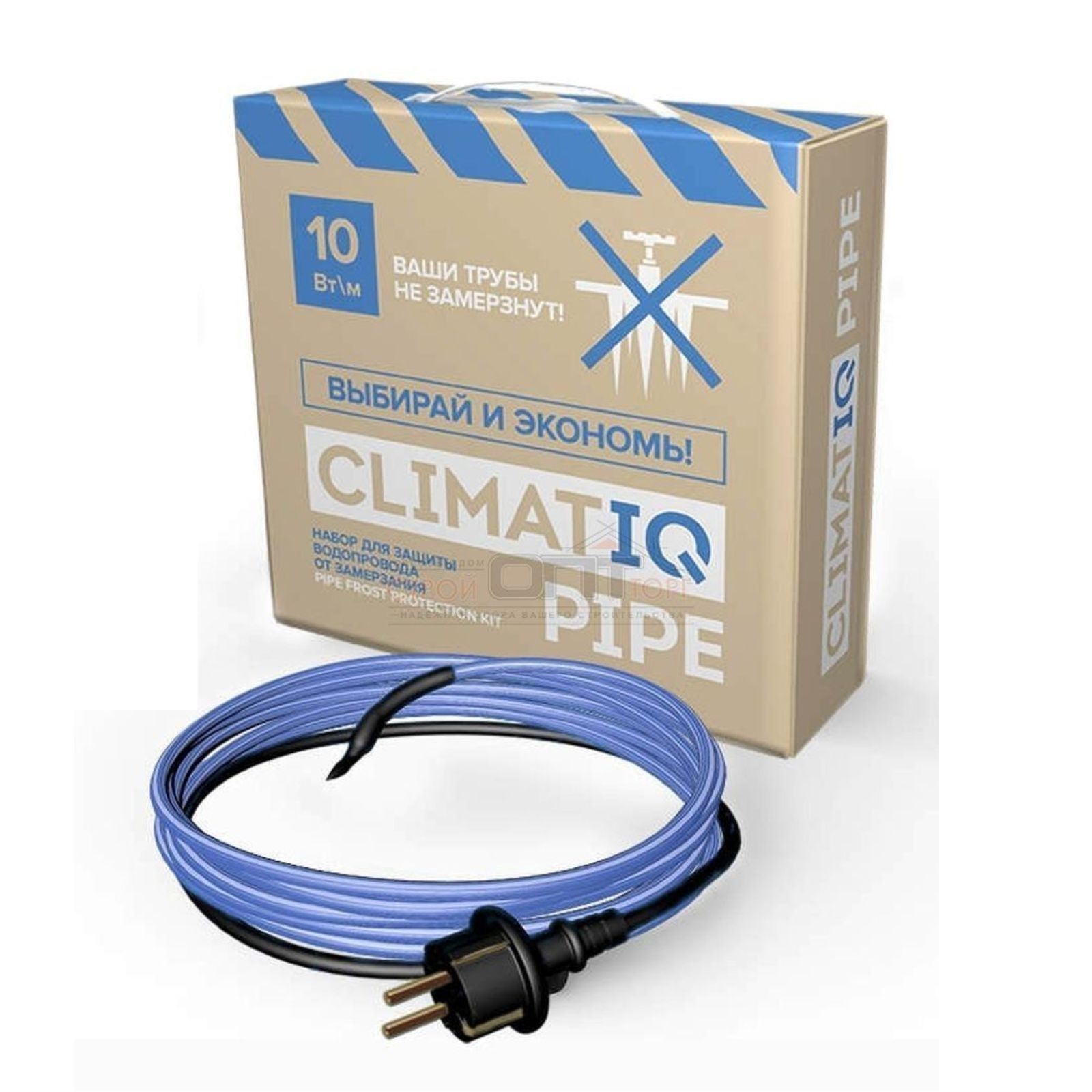 

Кабель греющий CLIMATIQ PIPE 4 метра, climatiqpipe4