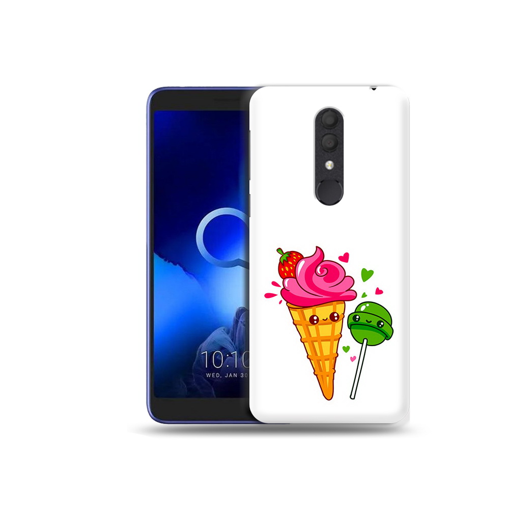 

Чехол MyPads Tocco для Alcatel 1X Вкусняшки (PT133941.659.45), Прозрачный, Tocco