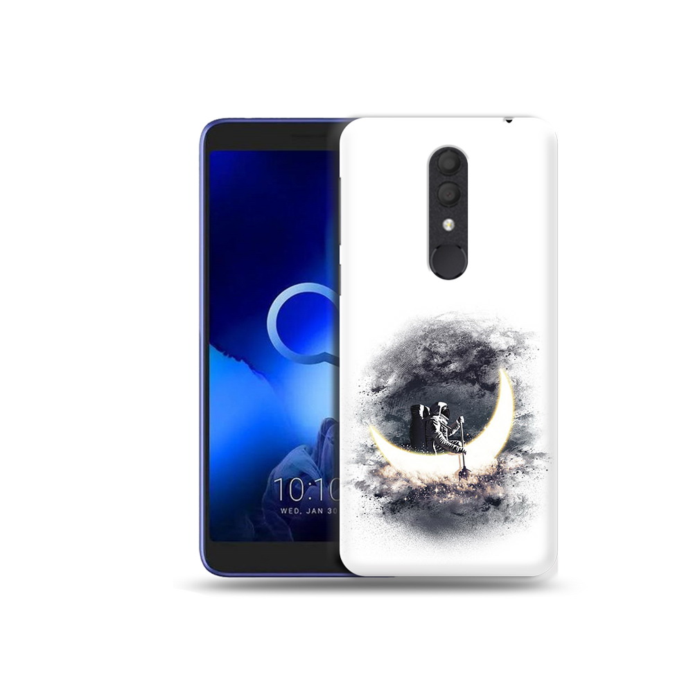 

Чехол MyPads Tocco для Alcatel 1X лунный путешественник (PT133941.659.448), Прозрачный, Tocco